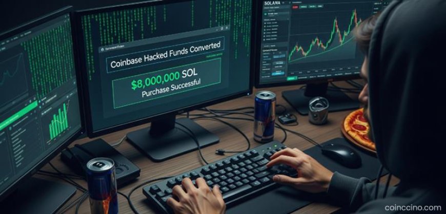 Coinbase Hacker Converts Stolen Funds into $8M Solana Purchase
