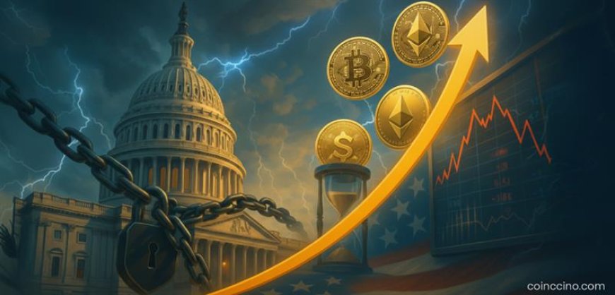 Crypto Inflows Hit Record $6B Amid U.S. Shutdown and Weak Jobs Data