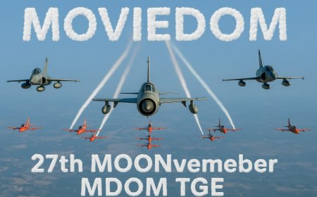 Moviedom to Launch $MDOM Token on November 27 — TGE Marks “MOONvember” Debut on Major CEXs