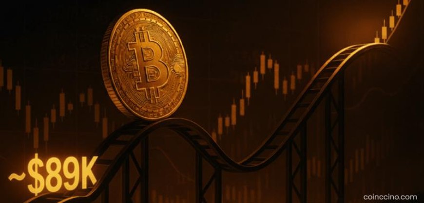 Bitcoin futures traders hold position despite price dip to ~$89K