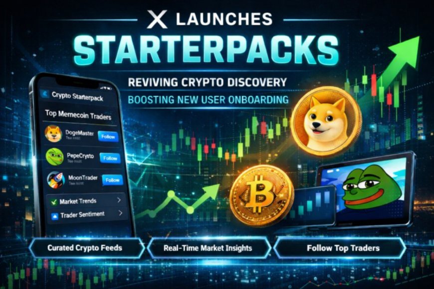 X Launches Starterpacks to Revive Crypto Discovery and Boost New User Onboarding