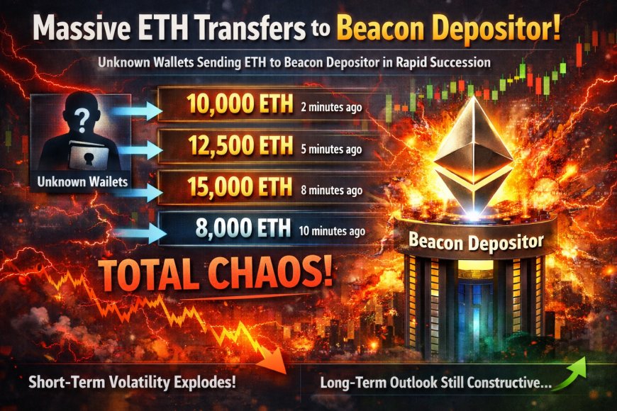 Ethereum Slides as Massive Whale Activity Triggers Short-Term Selling Pressure