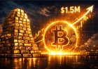 Adam Back Predicts Bitcoin Could Reach $1.5 Million if It Matches Gold’s Market Value