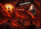 US Crypto ETFs See $217M Outflows as BlackRock Leads Bitcoin and Ethereum Exits