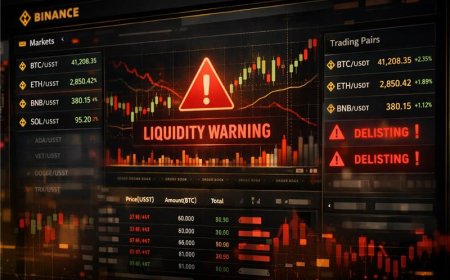 Binance Removes Multiple Altcoin Trading Pairs From Spot Market