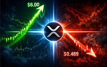 XRP at a Critical Crossroads: Break Toward $6 or Drop to $0.489?