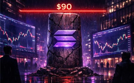 Solana Trades Heavy Below $90 as Sellers Maintain Pressure