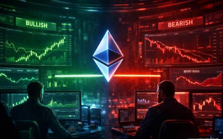 Ethereum at a Crossroads as Key On-Chain Levels Tighten