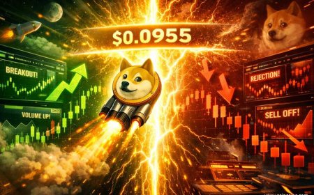Dogecoin Eyes $0.0955 Resistance: Can DOGE Sustain Its Recovery?