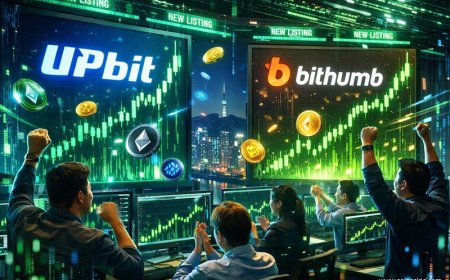 Upbit & Bithumb List New Altcoins, Spark Fresh Market Buzz