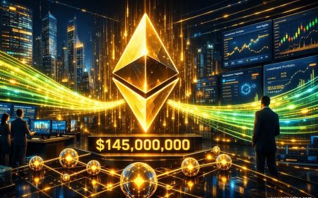 Bitmine Invests $145 Million in Ethereum, Strengthening Institutional Confidence