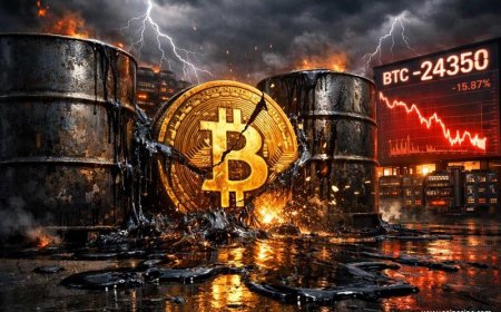 Coinccino Oil Shock Hits Crypto: Bitcoin Miners Under Pressure