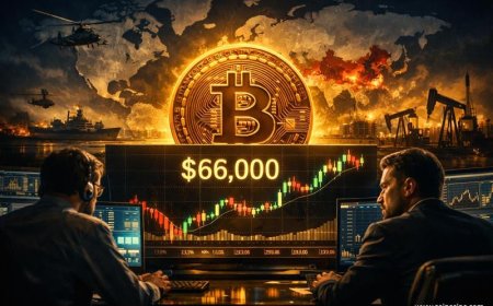 Bitcoin Holds $66K Amid Trump Iran War Pivot