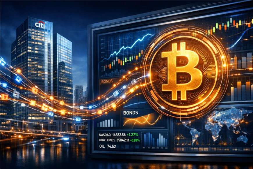 Citi Prepares 2026 Infrastructure Upgrade to Integrate Bitcoin With Traditional Assets