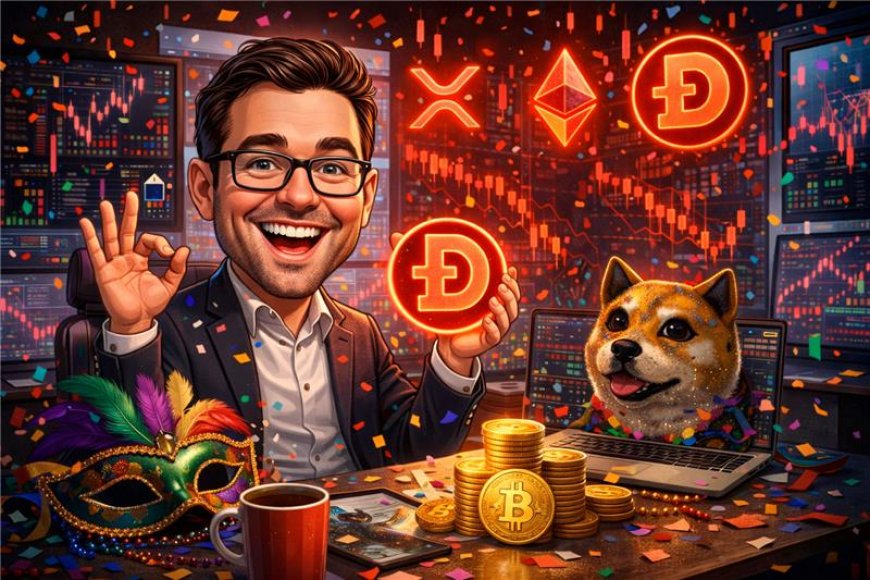 Carnival Holiday Starts in Deep Red as XRP, Ethereum, and Dogecoin Post Sharp Losses