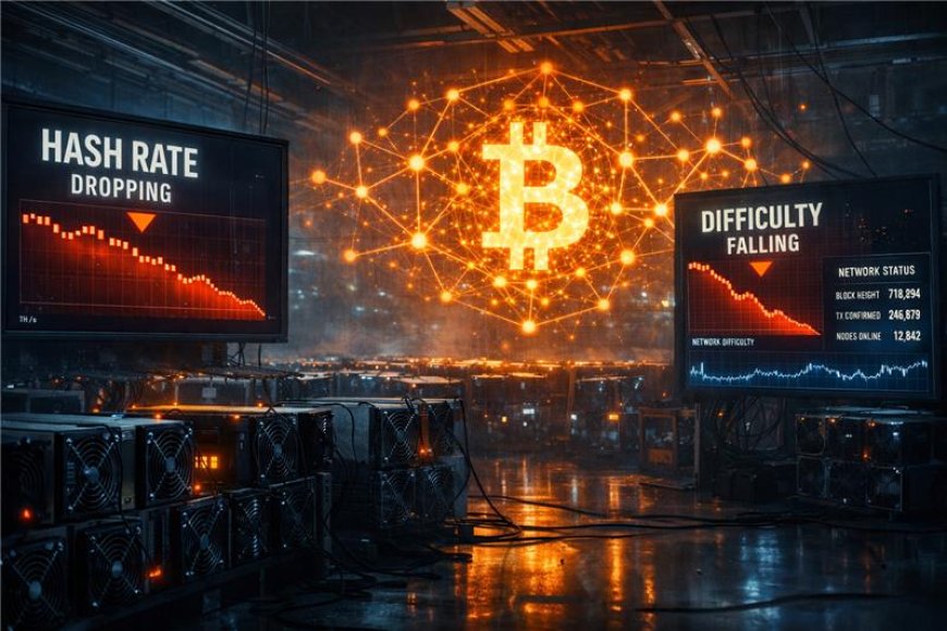 Bitcoin Mining Difficulty Drops 11% in Largest Negative Adjustment Since China’s 2021 Ban