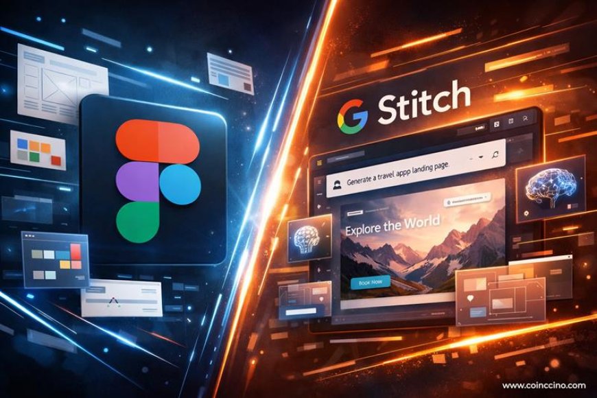 Figma Shares Slip as Google Unveils “Stitch” AI Design Tool