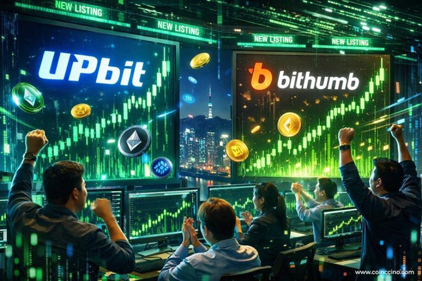 Upbit & Bithumb List New Altcoins, Spark Fresh Market Buzz