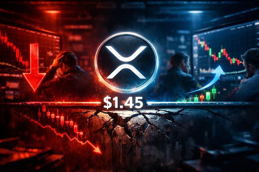 XRP Risks Fresh Drop Below $1.45 as Bearish Pressure Builds