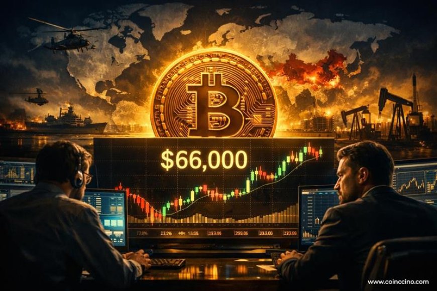Bitcoin Holds $66K Amid Trump Iran War Pivot