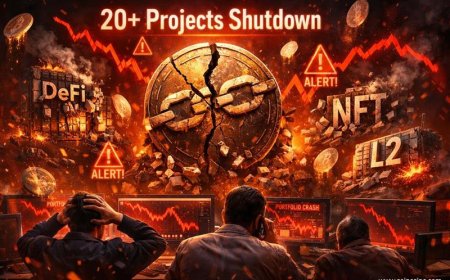 Coinccino 20+ Crypto Projects Shutdown Sparks Market Fear 2026