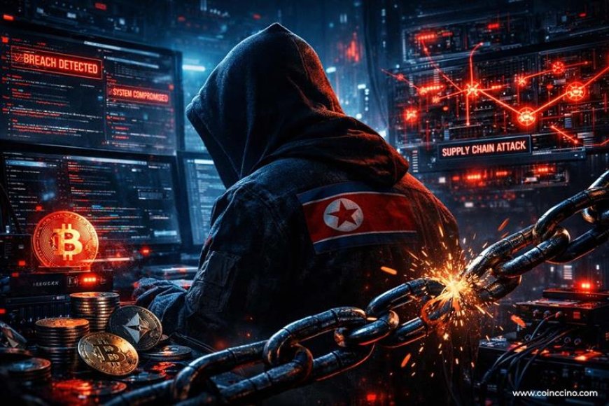 North Korean Hackers Crypto Theft Supply Chain Attack