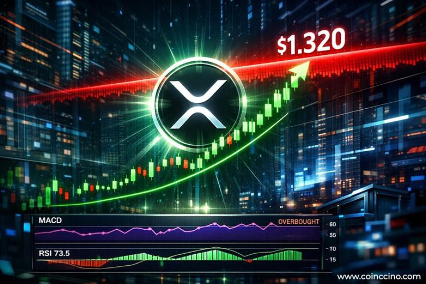 XRP Price Gains Momentum Near $1.320 Resistance Level