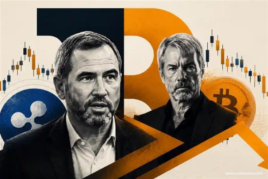 Ripple CEO Criticizes Michael Saylor's Bitcoin Strategy